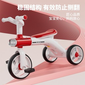 Children's bicycles, tricycles, can be pushed, ridden, multi-functional, three-wheeled