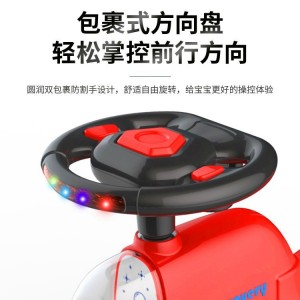 儿童扭扭车静音万向轮防侧翻宝宝子车大人可坐妞妞滑行摇摆溜溜车