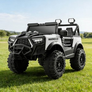 儿童四轮电动车12V7Ah电池ABS塑料减震APP遥控适合2-7岁