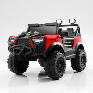 儿童四轮电动车12V7Ah电池ABS塑料减震APP遥控适合2-7岁