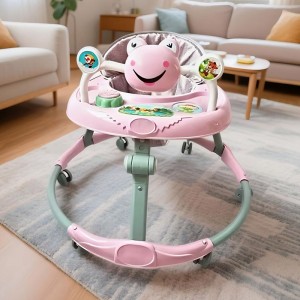 Manufacturers supply baby walkers with anti-rollover music, can sit on baby walkers with multi-function walkers