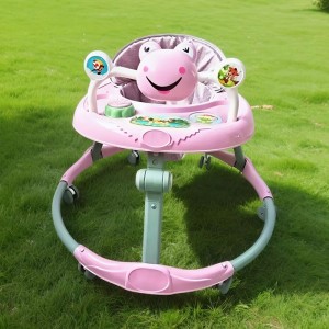 Manufacturers supply baby walkers with anti-rollover music, can sit on baby walkers with multi-function walkers