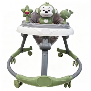 infant walker 3-6-18 month walker anti-fall anti-rollover foldable baby starter