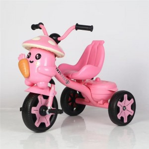children's tricycle music light pedal stroller tricycle simple boy and boy stroller