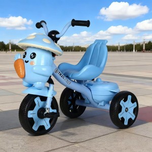 children's tricycle music light pedal stroller tricycle simple boy and boy stroller