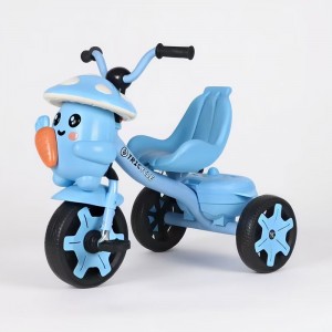children's tricycle music light pedal stroller tricycle simple boy and boy stroller