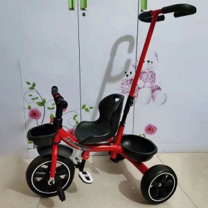 儿童三轮车1-3-6岁女宝宝男孩脚踏车幼儿小孩推车自行车玩具车