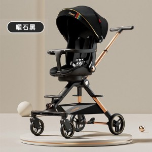 遛娃神器宝宝0-6岁可坐可躺轻便折叠高景观双向儿童溜娃婴儿推车
