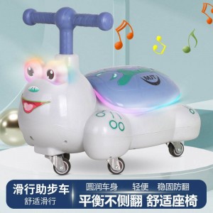 儿童扭扭车1-6岁防侧翻摇摆玩具车滑行扭扭车宝宝溜溜车万向轮车
