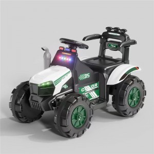 儿童电动拖拉机大款可坐人工程车沙滩车充电遥控玩具车沙滩车汽车