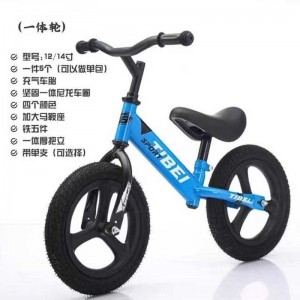 children's balance bike, pedaless bike, 2-in-1, gliding scooter, 1-3-6 year old baby two-wheeler