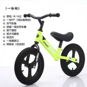 children's balance bike, pedaless bike, 2-in-1, gliding scooter, 1-3-6 year old baby two-wheeler