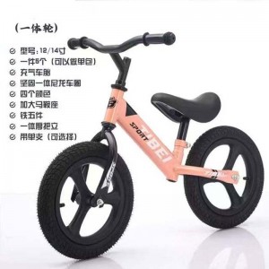 children's balance bike, pedaless bike, 2-in-1, gliding scooter, 1-3-6 year old baby two-wheeler
