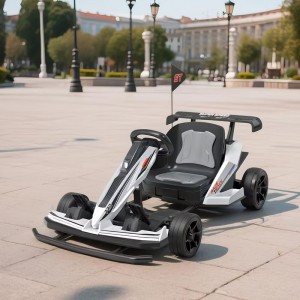 Children's electric go-kart, remote controlled, self-driving drift racing, four-wheel toy car, baby walking artifact, go-kart