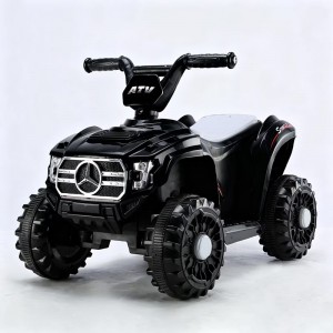 流行的儿童 ATV 车辆玩具单电机 6V4AH 可充电电池适合 3 至 8 岁男女通用