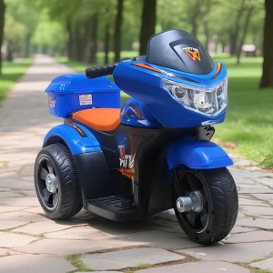 The manufacturer supplies children's electric motorcycles, tricycles, rechargeable, boys and girls, and babies can ride in a stroller with light and music