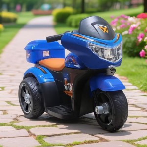 The manufacturer supplies children's electric motorcycles, tricycles, rechargeable, boys and girls, and babies can ride in a stroller with light and music