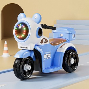 New electric motorcycle tricycle for children 1-3-6 years old, boys and girls, can ride on, toy, stroller, remote control car