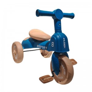 Baby children's tricycle bicycle 1-6 year old boy and girl toy car with music, pedals, tricycle with music