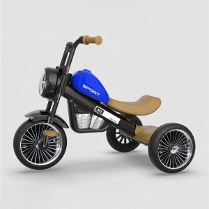 Children's tricycle with music and light 1-5 year old tricycle simple motorcycle tricycle for kids men and women