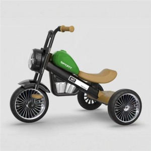 Children's tricycle with music and light 1-5 year old tricycle simple motorcycle tricycle for kids men and women