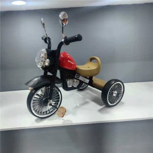 Children's tricycle with music and light 1-5 year old tricycle simple motorcycle tricycle for kids men and women