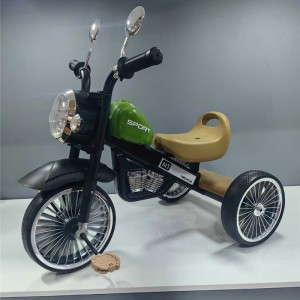 Children's tricycle with music and light 1-5 year old tricycle simple motorcycle tricycle for kids men and women