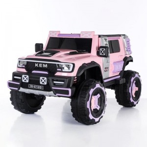Children's remote control electric four-wheel drive off-road, seatable electric toy car, children's toy car, rechargeable toy car