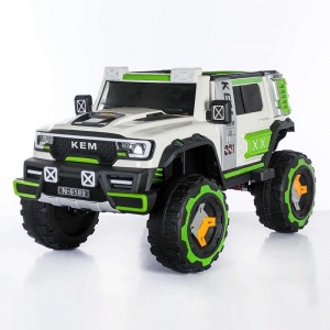 Children's remote control electric four-wheel drive off-road, seatable electric toy car, children's toy car, rechargeable toy car