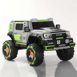 Children's remote control electric four-wheel drive off-road, seatable electric toy car, children's toy car, rechargeable toy car