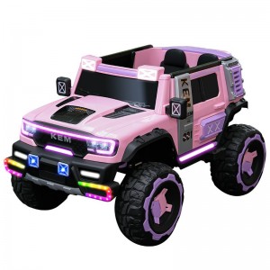 Children's remote control electric four-wheel drive off-road, seatable electric toy car, children's toy car, rechargeable toy car
