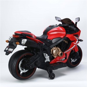 12V 电动摩托车新款塑料儿童玩具车高品质男女通用带音乐播放器