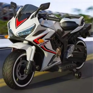 12V 电动摩托车新款塑料儿童玩具车高品质男女通用带音乐播放器