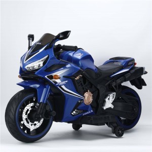 12V 电动摩托车新款塑料儿童玩具车高品质男女通用带音乐播放器