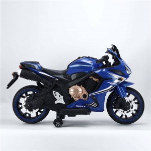 12V 电动摩托车新款塑料儿童玩具车高品质男女通用带音乐播放器