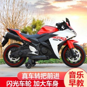 Children's electric motorcycles, two-wheelers, two-wheelers, two-wheelers, two-wheelers, children's toy cars, can seat large people, and recharge