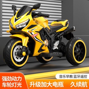 New children's electric tricycle battery, rechargeable, male and female children can sit on 3-12 year old baby toys