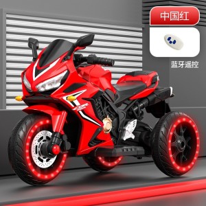 New children's electric tricycle battery, rechargeable, male and female children can sit on 3-12 year old baby toys