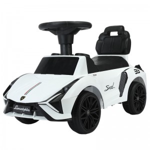Children's twisting and twisting scooter for babies 1 to 3 years old, multi-functional music, electric, seatable, four-wheeler