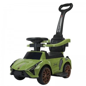 Children's twisting and twisting scooter for babies 1 to 3 years old, multi-functional music, electric, seatable, four-wheeler