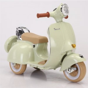 New children's motorcycle tricycle, 1-4 year old, male and female, can seat people, rechargeable, single and dual drive, music and lights