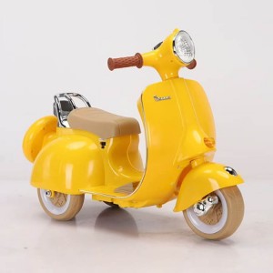 New children's motorcycle tricycle, 1-4 year old, male and female, can seat people, rechargeable, single and dual drive, music and lights