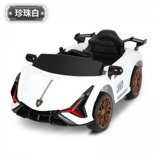 Children's electric car, can seat a baby, electric toy car, baby swing stroller, remote control, dual-drive, four-wheel electric vehicle