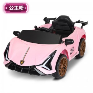 Children's electric car, can seat a baby, electric toy car, baby swing stroller, remote control, dual-drive, four-wheel electric vehicle