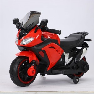 Children's electric motorcycle, two-wheeler, rechargeable, seatable, boy and girl, toy car, baby, large battery car