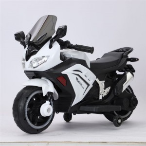 Children's electric motorcycle, two-wheeler, rechargeable, seatable, boy and girl, toy car, baby, large battery car