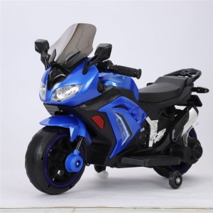 Children's electric motorcycle, two-wheeler, rechargeable, seatable, boy and girl, toy car, baby, large battery car