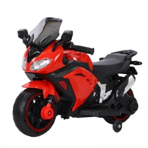 Children's electric motorcycle, two-wheeler, rechargeable, seatable, boy and girl, toy car, baby, large battery car