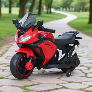 Children's electric motorcycle, two-wheeler, rechargeable, seatable, boy and girl, toy car, baby, large battery car