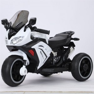 Children's electric motorcycles, riderable toy cars, batteries, lightweight three-wheeled dual-drive motorcycles, birthday gifts